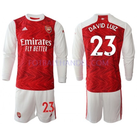 Barn Fotballdrakter Arsenal David Luiz 23 Hjemme 2020-21 Langermet